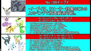 【ポケモンZA】全ポケモンの色違い厳選方法をポケモン図鑑一覧順にまとめた。