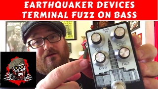 Video thumbnail for EarthQuaker Devices Terminal Destructive Fuzz on Bass by Burning Hand Sounds