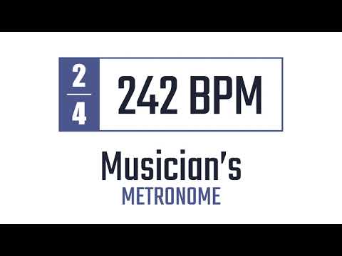 242 BPM - 2/4 - Metronome