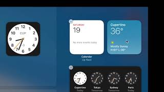How to edit the weather widget to your location on macOS Big Sur