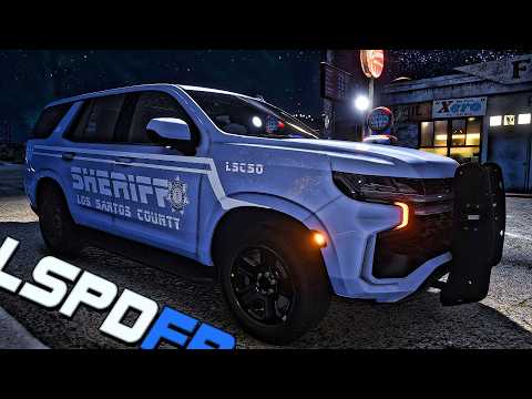 GTA 5 LSPDFR | Harris County Sheriff Monday🚔 | Tahoe on Patrol!