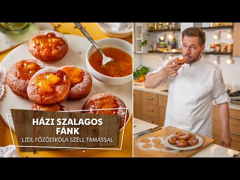 Kelt tészta 2. 🥯 Házi szalagos fánk 🥯 - Lidl Főzőiskola Széll Tamással