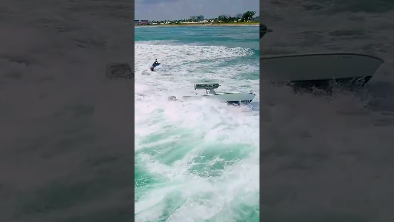 Boat FLIPS OVER with 5 Passengers! #shorts