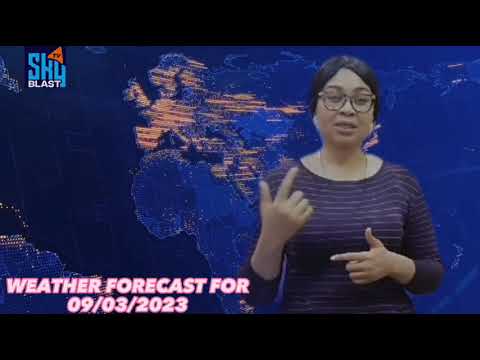 WEATHER FORECAST FOR 09/03/2023