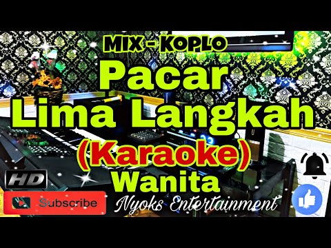PACAR LIMA LANGKAH - Iceu Wong (KARAOKE) Mix Koplo || Nada Wanita || CIS minor