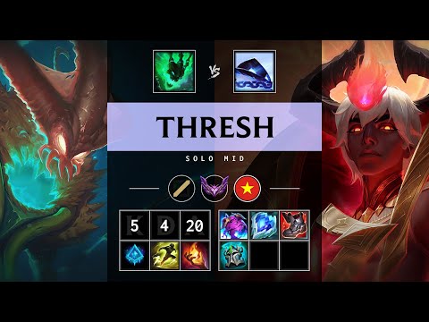 Thresh Mid vs Xerath - VN Master Patch 25.12
