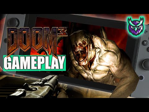 DOOM & DOOM 3 Nintendo Switch Handheld Gameplay - Impressions!