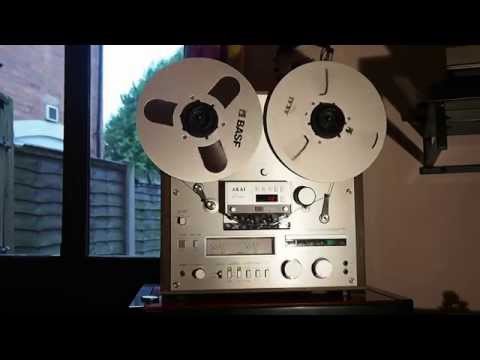 Akai GX-625 Reel to Reel Tape Recorder Demo