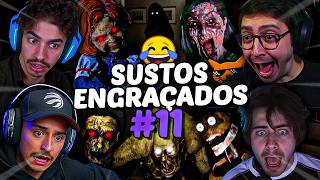 SUSTOS ENGRAÇADOS NAS LIVES #11