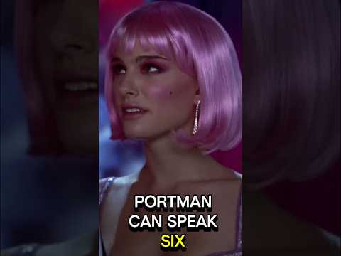 Natalie Portman speaks 6 languages ♥️ #shorts#viral#trending#actress#youtubeshorts