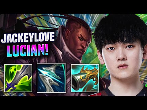 JACKEYLOVE DOMINATING WITH LUCIAN! - TES JackeyLove Plays Lucian ADC vs Draven! | Season 2022