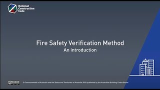 Fire Safety Verification Method: An introduction