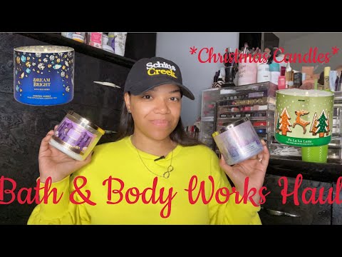 Bath & Body Works Candle Haul… *NEW* Christmas Edition