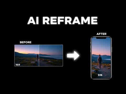 How to Reframe Videos with AI in One Click | Atlabs Tutorial