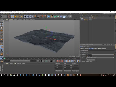 World machine to Cinema4d