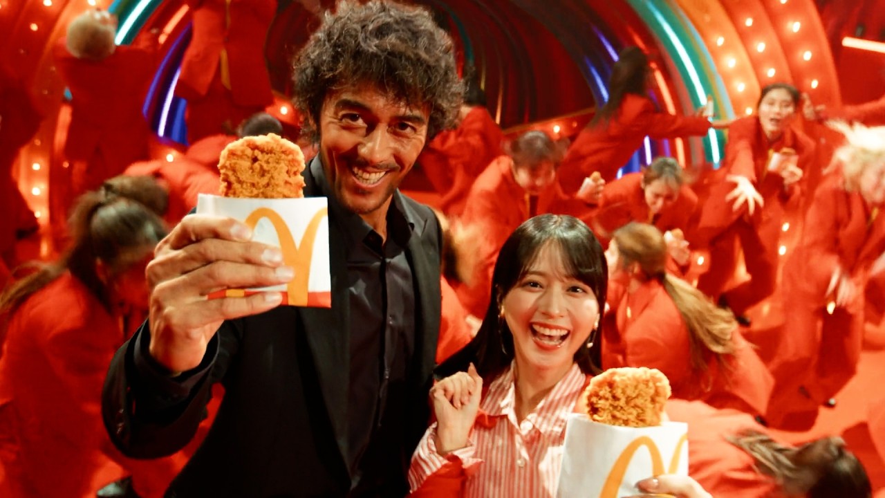 マクドナルドに新作「ザクザクジューシーマック」登場！阿部寛＆佐々木舞香が「学園天国」を歌うCMも公開