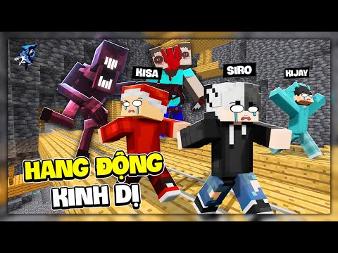 Siro Kisa Và Kijay Sinh Tồn Trong Hang Minecraft Kinh Dị Bị Nguyền Rủa