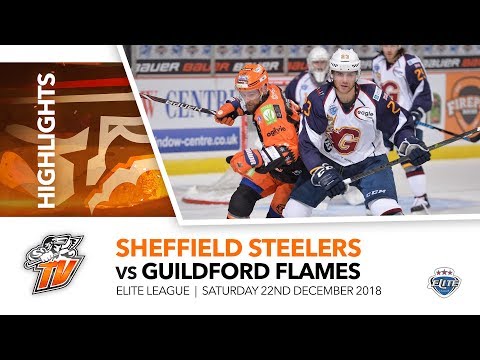 Sheffield Steelers v Guildford Flames - EIHL - 22nd December 2018