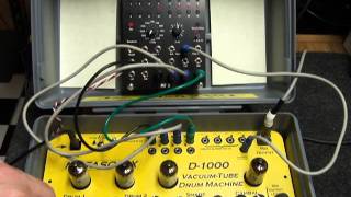 Video thumbnail for D-1000 drum machine operated from MFB SEQ-02 sequencer by Metasonix Metasonix