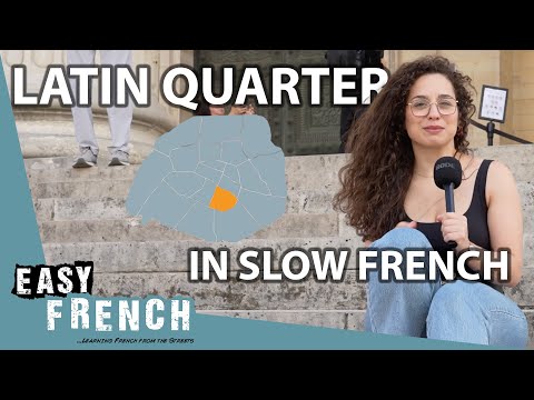 A Tour of The 5th Arrondissement of Paris (in Slow French) | Super Easy French 191