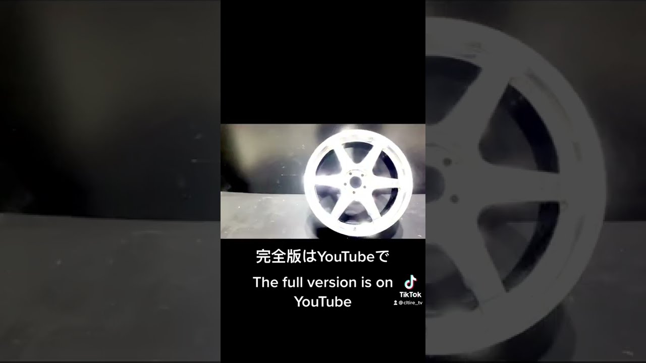 【ショート】超高級RAYS VOLK RACING TE37 TTAを鏡面になるまで磨きました