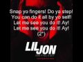 Lil John - Snap your fingers ( Lyrics ) 