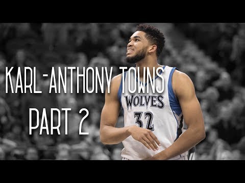 Karl-Anthony Towns Official 2016-2017 Season Highlights PART 2 // 25.1 PPG, 12.3 RPG
