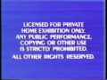 Blue FBI Warnings 1984 1991