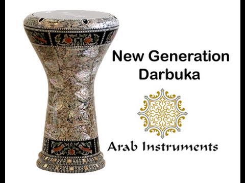New Generation Doumbek / Darbuka - Gawharet El Fan Mother Of Pearl Doumbek - طبلة
