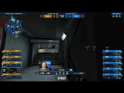 smooya deletes the boost, ENCE vs Fnatic