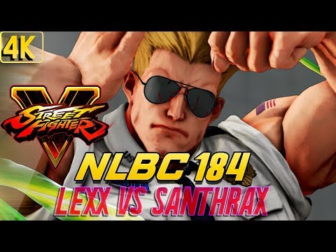 Street Fighter V -  Lexx (Guile) vs. Sanford Kelly (Poison) @ NLBC 184 [4K/60fps]