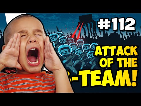 Minecraft: SCREAMING PRANK! - Attack of the B-Team Ep. 112 (HD)