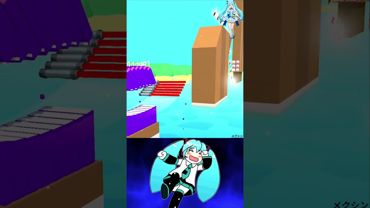 H!T☆L33KmikuHatsune& HIMITSU Miku DA YO HATSUNE 🎀💘💃 #shorts #初音ミク #ボカロ #hatsunemiku #vocaloid #memes