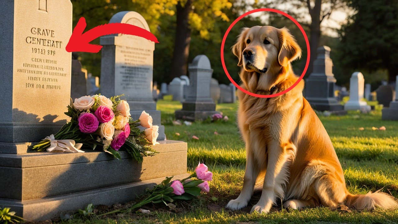 On His Last Day, A Dog Refuses to Leave His Owner’s Grave—The Truth Behind It Will Break Your Heart