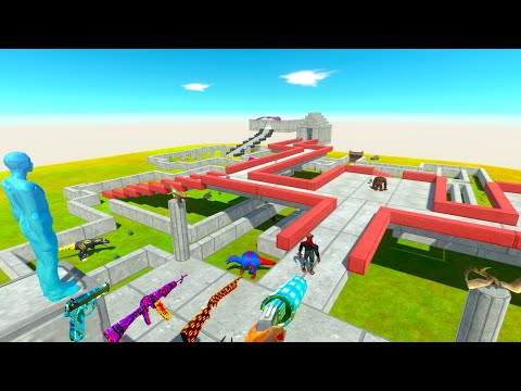 FPS PERSPECTIVE DEADLY MAZE RESCUE MISSION - Animal Revolt Battle Simulator