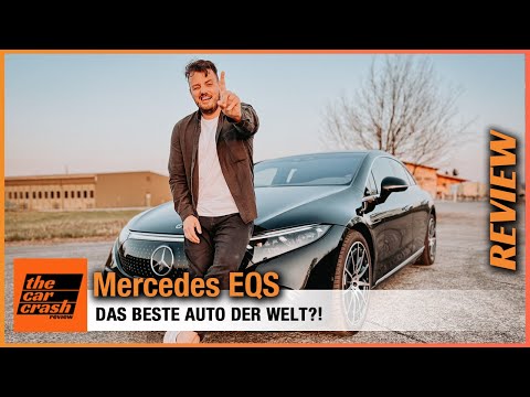 Mercedes Benz EQS (2022) Das beste Auto der Welt?! 🤔 Fahrbericht | Review | Test | Night Drive
