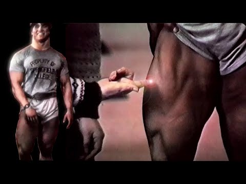 Jeff King – Beintraining in der Rabengasse und Fotoshooting Body&Fitness Journal 1984 | Teil 3