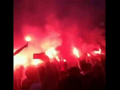 Meisterfeier FC Basel in Barfüsserplatz 17.05.2015