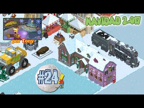Los Simpson Springfield "Navidad'17: Cap. 24 - La Cabaña de Navidad" por Tony