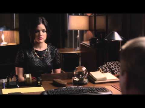 Pretty Little Liars 3x22 "Will the Circle Be Unbroken?" The principal talks to Aria about Ezra