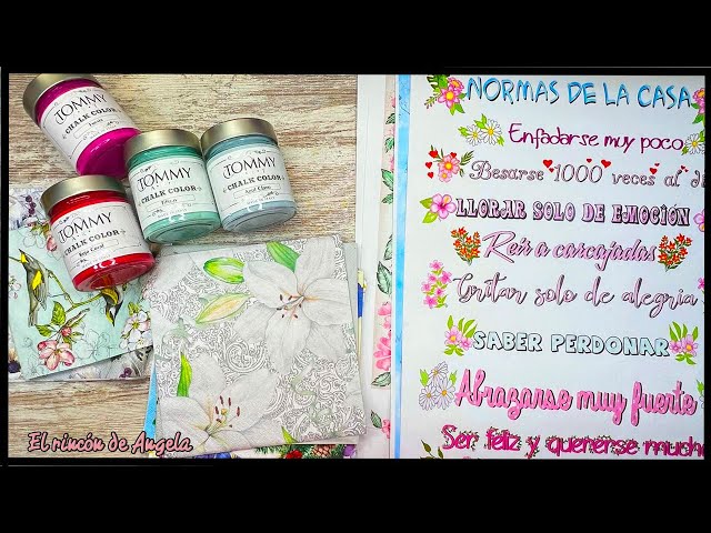 Vídeo relacionado con ITD Collection - Papel de arroz creativo A4 Decoupage Rice Paper Sheet 29,7 x 21 cm, técnica de servilletas, multicolor (RP030- Shabby Chic- HS code 48021000)