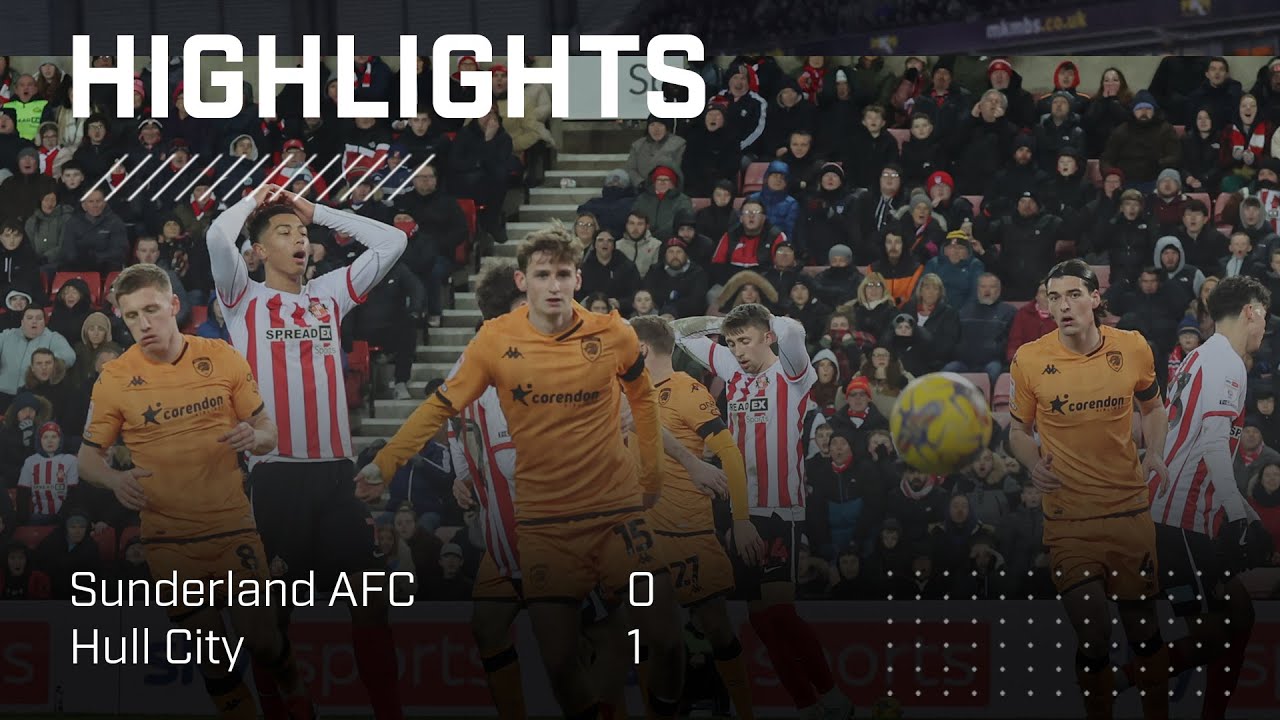 Sunderland vs Hull City highlights