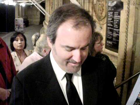 DAVID ARNOLD signs autographs after the JOHN BARRY TRIBUTE CONCERT
