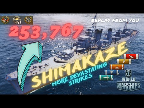 The Unstoppable SHIMAKAZE:  Dominate the Battles with Destroyer Shimakaze World of Warships #gaming