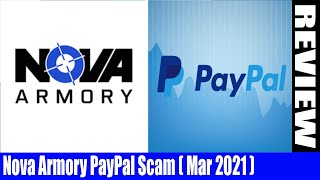 Nova Armory PayPal Scam ( Mar 2021) - Have You Received Invoice A Must Watch! | DodBuzz
