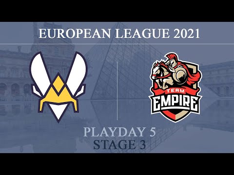 VIT vs Empire @Clubhouse | European League 2021 Playday 5 | 26 September 2021