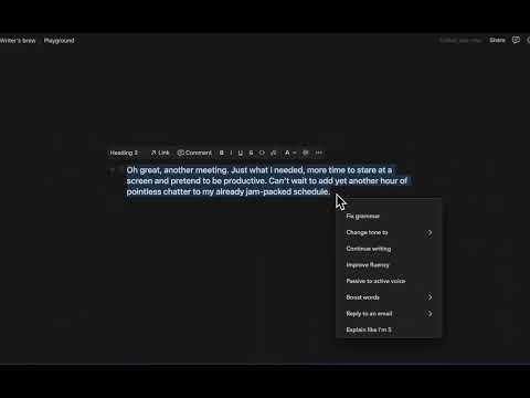 Writers brew AI for macOS - Generative AI text: Inline & Mini window