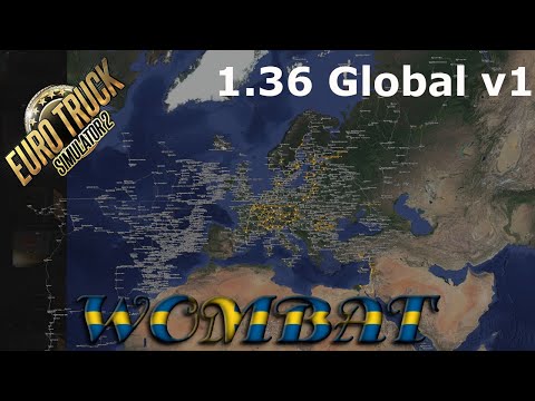 ETS2 1.36 - Promods 2.43 Global Edition Map Combo v1