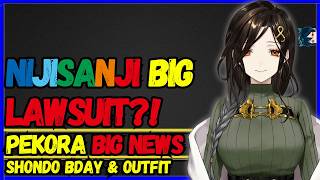 BIG Nijisanji LAWSUIT, Pekora outfit & Anniversary, VT HIATUS