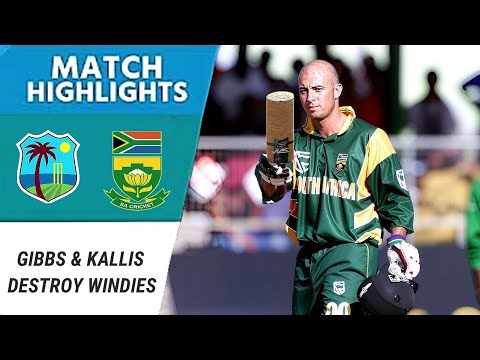 Brian Lara Fights Alone with 92 | Pollock & Kallis Destroy West Indies | Gibbs Hits Stunning Century